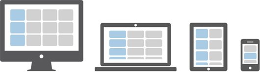 Bootstrap Grid System Illustration